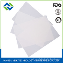 Made in China 4mil thickness white color porous PTFE coated fiberglass sheet